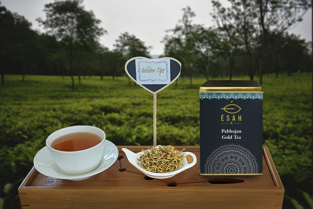 The Jewel in the Crown of Esah's Tea Treasures: Pabhojan Gold Tea