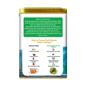 
                  
                    Load image into Gallery viewer, Natural Blue Teabag - 30 Organic Cotton Teabags
                  
                