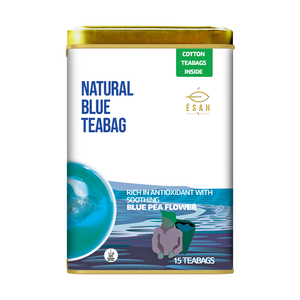 
                  
                    Load image into Gallery viewer, Natural Blue Teabag - 30 Organic Cotton Teabags
                  
                