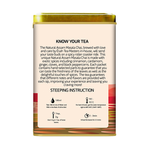
                  
                    Load image into Gallery viewer, Natural Assam Masala Chai Tin Box
                  
                