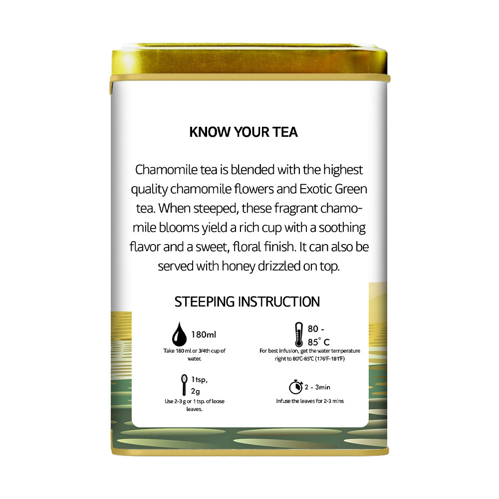 
                  
                    Load image into Gallery viewer, Chamomile Organic Green Tea
                  
                