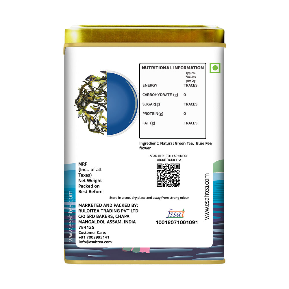 
                  
                    Load image into Gallery viewer, Natural Blue Teabag - 15 Natural Cotton Teabags
                  
                