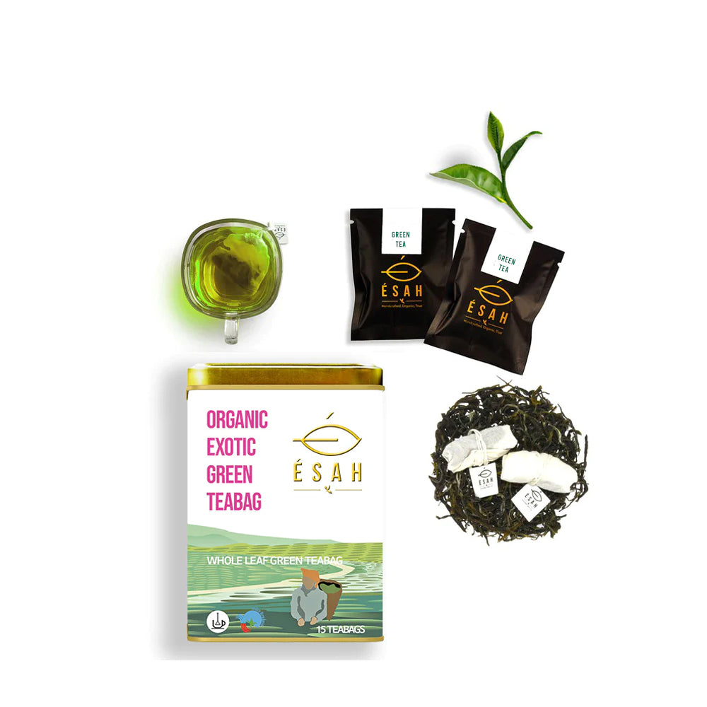 Organic Exotic Green Teabag