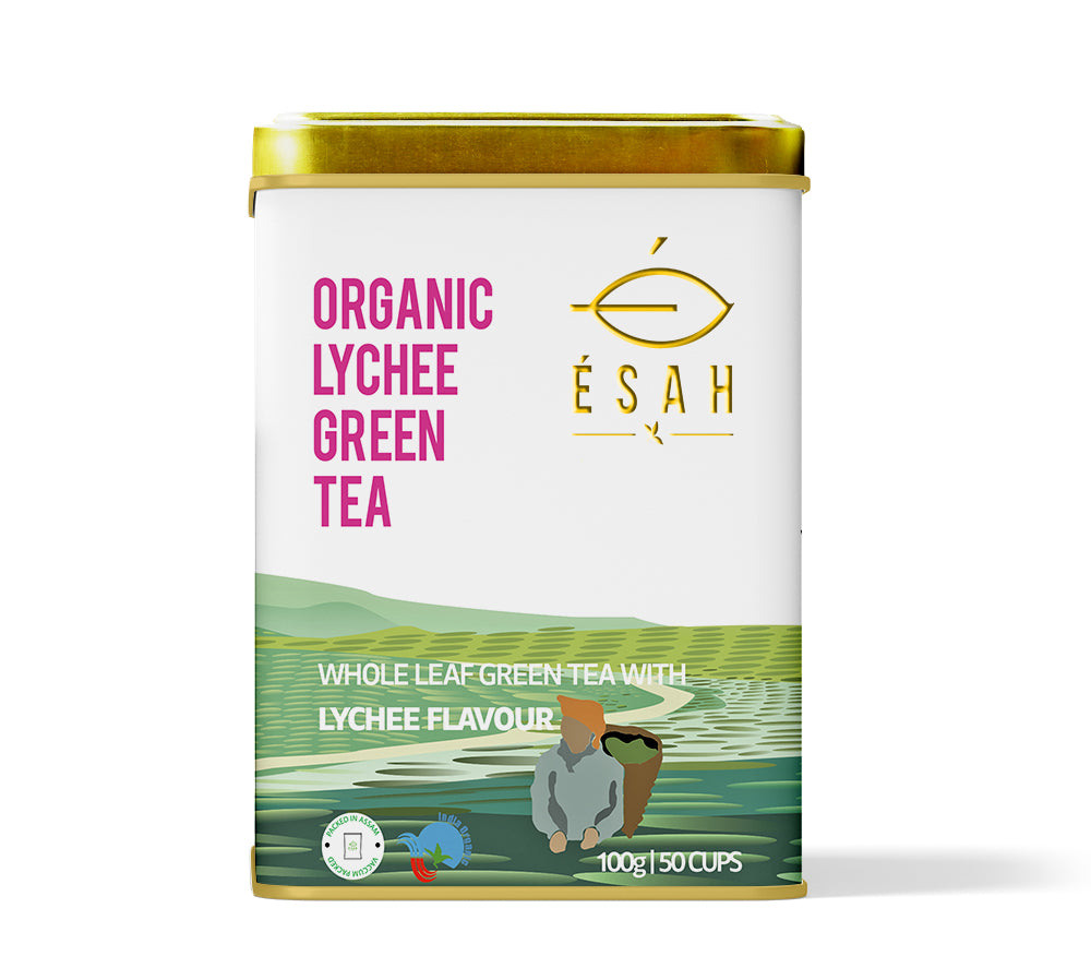 Organic Lychee Green Tea