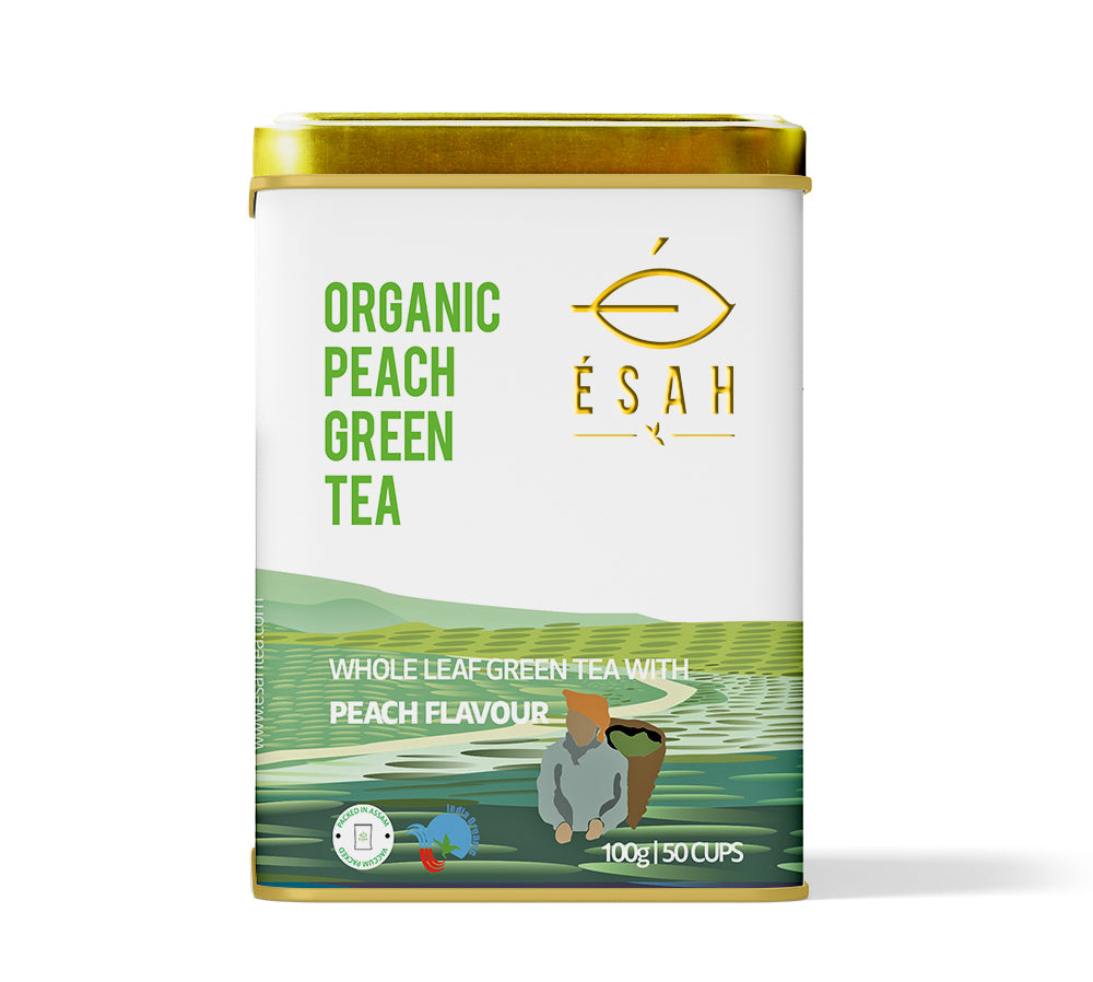 Organic Peach Green Tea